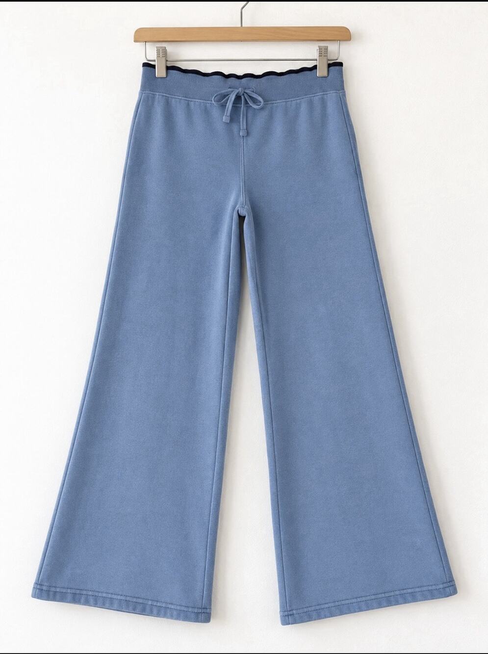 Christie Brooks Girls 11 12 Light Blue Sweat Pants Flare